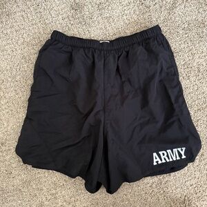 Vintage black Army Shorts